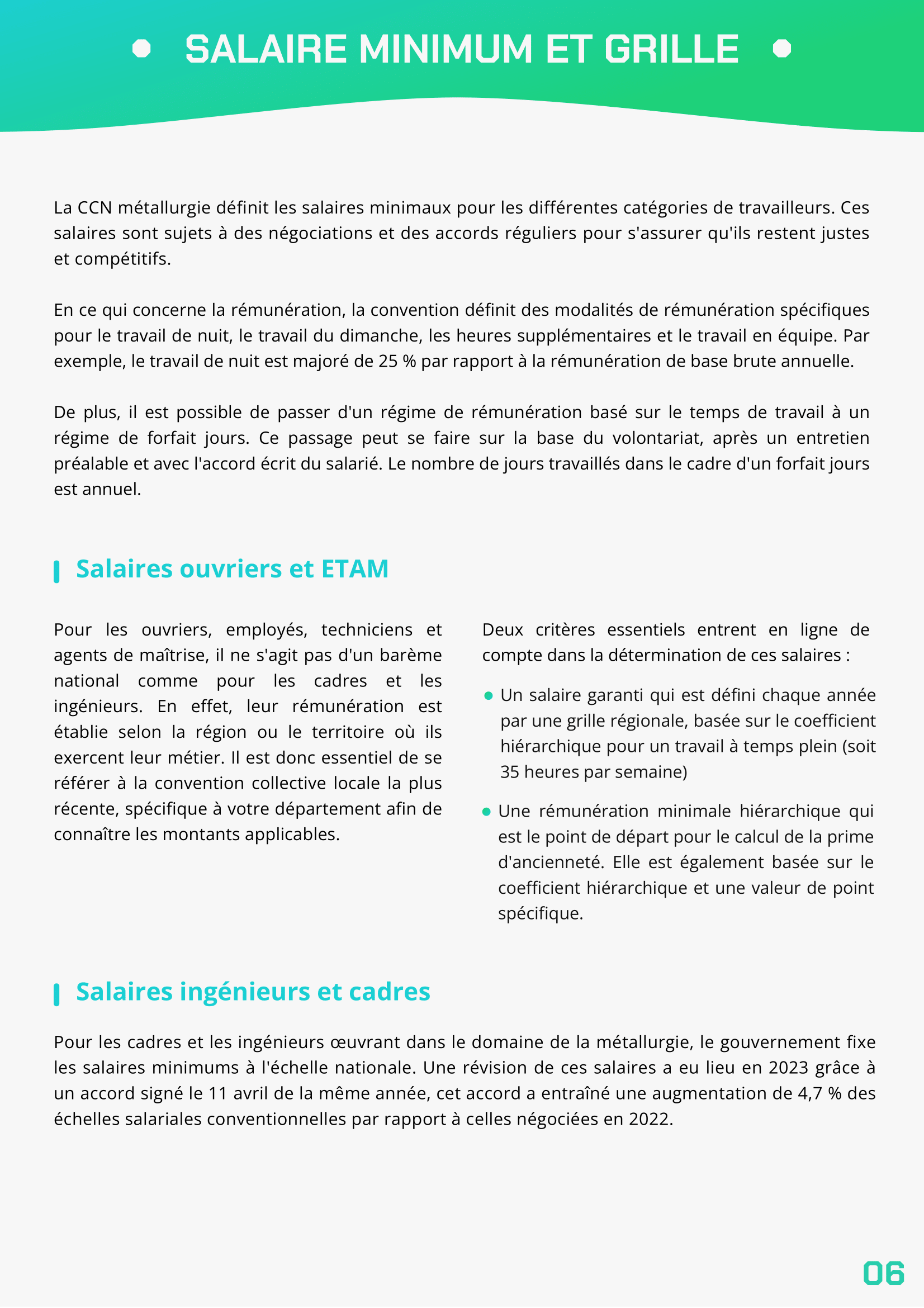 Guide de la CCN métallurgie page 5